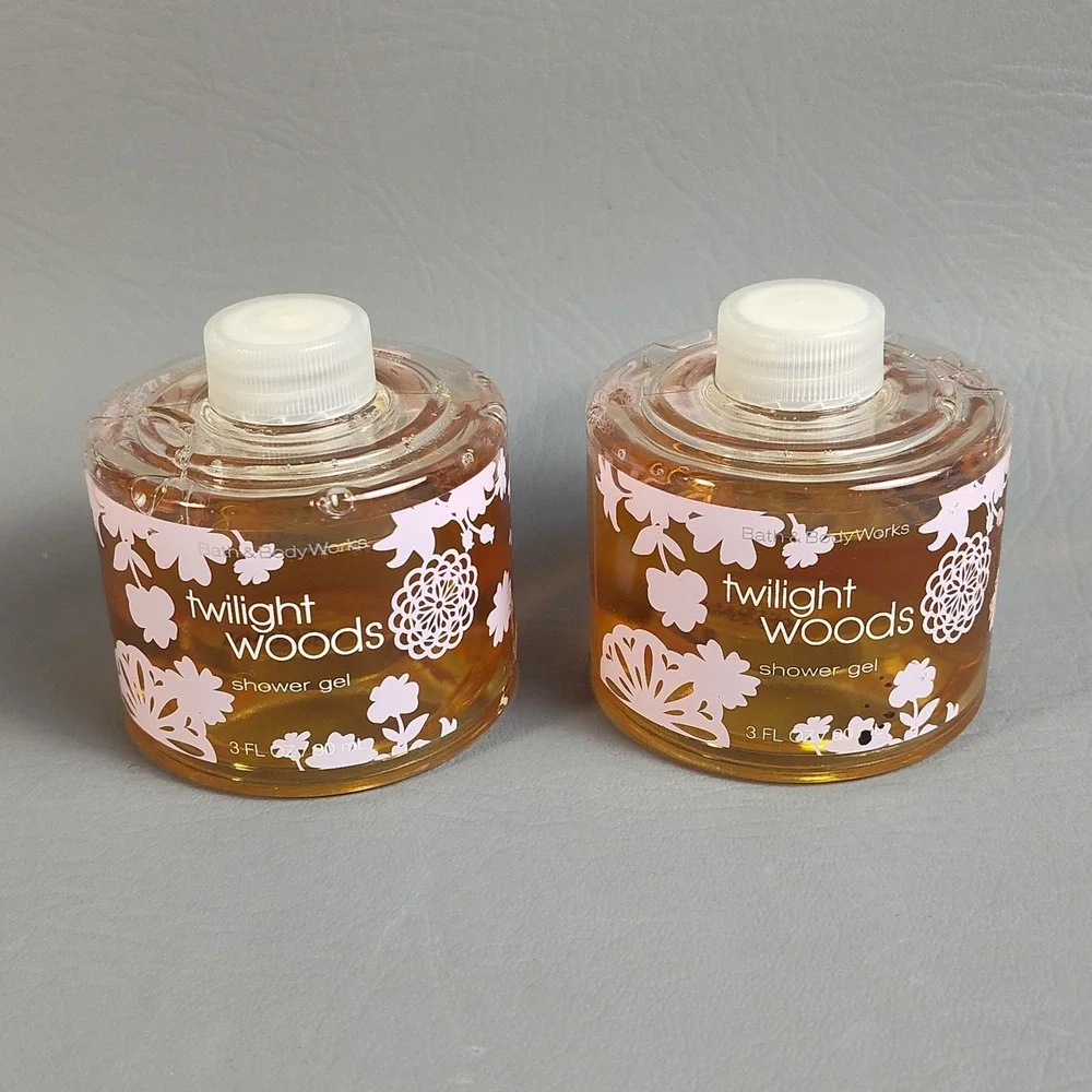 Bath & Body Works Twilight Woods Shower Gel 3oz Stackable Set/2 Original Retired